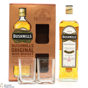 Bushmills Original Triple Distilled Irish Whisky Glasses