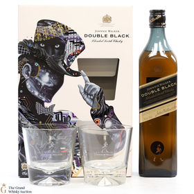 Johnnie Walker  12 Year Old   Black Label  Glasses  Limited Edition