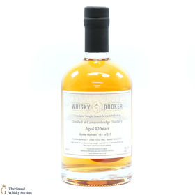 Cameronbridge  40 Year Old 1982 8277  Whisky Broker 50cl
