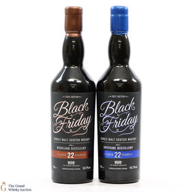 Black Friday 22 2 X 70cl Speyside Highland Single Malts
