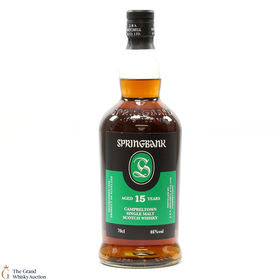 Springbank  15 Year Old