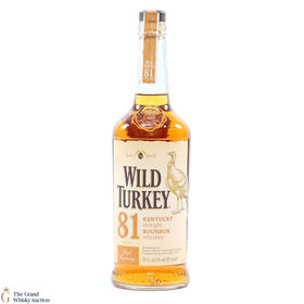 Wild Turkey 81 Proof  Bourbon 
