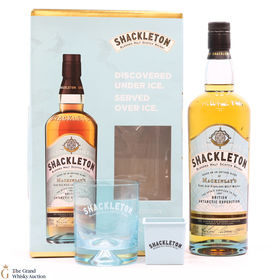Mackinlays  Shackleton  Rare Old Highland Malt Antarctic  Scotch on the Rock Pack