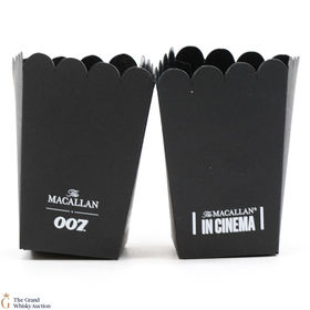 Macallan In Cinema Popcorn Cups James Bond 60th Anniversary