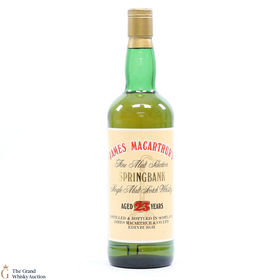 Springbank  23 Year Old  James Macarthurs