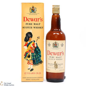 Dewars 12 1980s 26 23 Fl Oz