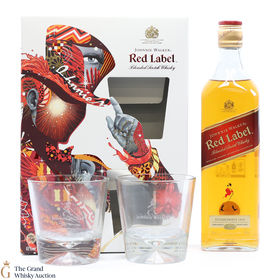 Johnnie Walker Red Label Glasses Limited Edition Giftset