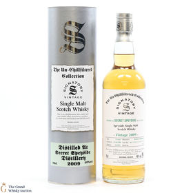 Speyside 13 2009 Signatory Unchillfiltered Collection