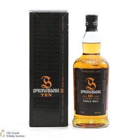 Springbank 10 Pre 2014