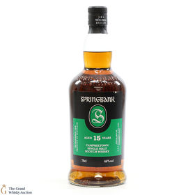 Springbank  15 Year Old