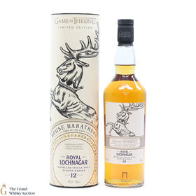 Royal Lochnagar 12 Year Old  Game of Thrones  House Baratheon