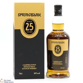 Springbank 25 Limited Edition 2023 Edition