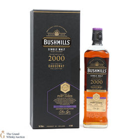 Bushmills  Ruby Port Casks 2000  The Causeway Collection