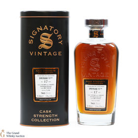 Speyside  17 Year Old 2005 1st Fill Oloroso Sherry Butt Signatory 30  TWB Exclusive