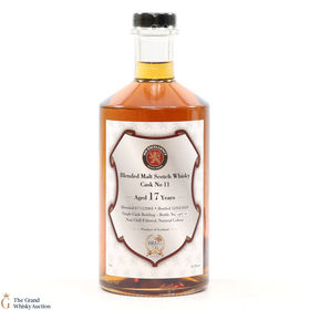 Bartels Whisky  17 Year Old Blended Grain  Cask 11  His Excellency