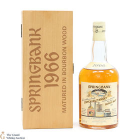 Springbank 1966 Bourbon Cask 475 Local Barley 52