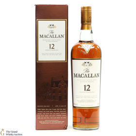 Macallan 12 Year Old  Sherry Oak  75cl