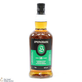 Springbank  15 Year Old