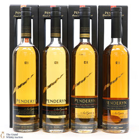 Penderyn  Aur Cymru  Grand Slam Editions 2005 2008 2012  2019 4 x 70cl