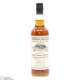 Springbank 1999 Private Cask 332 Whisky Friends In Denmark