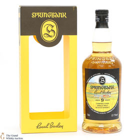 Springbank 9 Local Barley July 2009