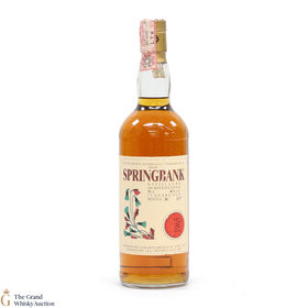 Springbank 25 1965 Samaroli Flowers 1990