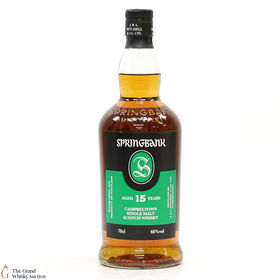 Springbank  15 Year Old