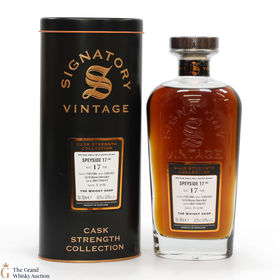Speyside  17 Year Old 2005 1st Fill Oloroso Sherry Butt Signatory 10