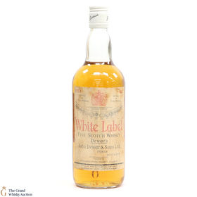 Dewars White Label 1970s Othon Schmitt Import