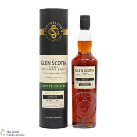 Glen Scotia  Single Cask 20174136  Whisky Shop Exclusive signed
