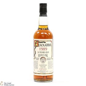 Highland Park 14 Raw Cask 10039 Blackadder 1989