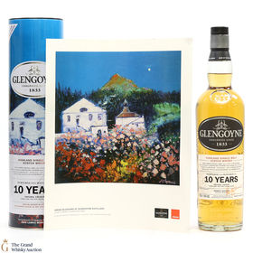 Glengoyne  10 Year Old  Art of Glengoyne  Edition 2 with Jolomo Print