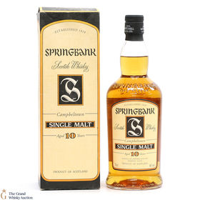 Springbank 10 Single Malt Older Bottling
