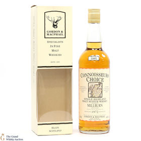 Millburn  1972 Connoisseurs Choice Gordon  MacPhail 1995