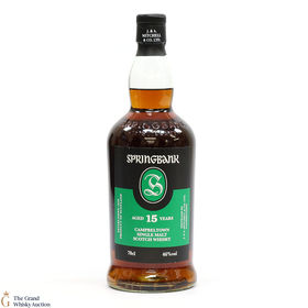 Springbank  15 Year Old