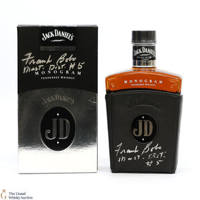 Jack Daniels  Monogram 2004 SIGNED 75cl