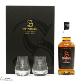 Springbank  12 Year Old  Cask Strength 531  Gift Set With 2 Glasses