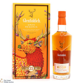 Glenfiddich 21 Gran Reserva Rum Cask Chinese New Year 2024