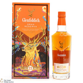 Glenfiddich 21 Gran Reserva Rum Cask Chinese New Year 2023