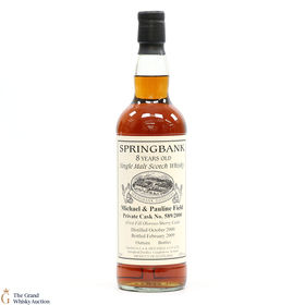 Springbank 8 2000 Private Oloroso Cask 589