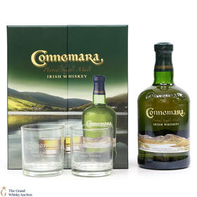 Connemara  Peated Irish Whiskey  2 Glasses