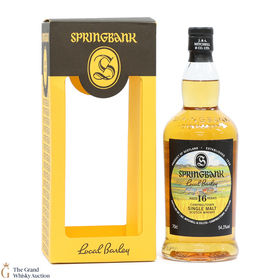 Springbank 16 Sept 1999 Local Barley Jan 2016
