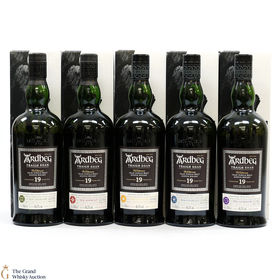 Ardbeg 19 Traigh Bhan 1 2 3 4 5 5 X 70cl