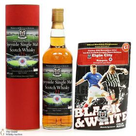 Speyside 21 Elgin City V Rangers Scottish League Division 3 201213 Official Match Programme