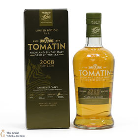 Tomatin 12 2008 Sauternes Cask Finish