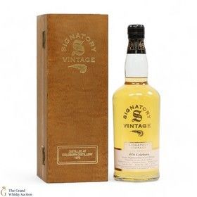 Coleburn 30 1970 Signatory Vintage