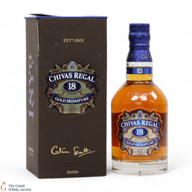 Chivas Regal 18 Gold Signature Manchester United Limited Edition Tin