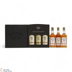 Bowmore Cask Collection Dusk Dawn Darkest 3 X 20cl