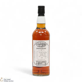 Springbank 11 1999 Red Wine Hogshead Signed
