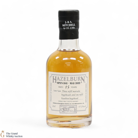 Hazelburn  15 Year Old  Open Day May 2022 20cl